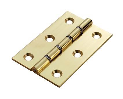 Washered Brass Butt Hinges