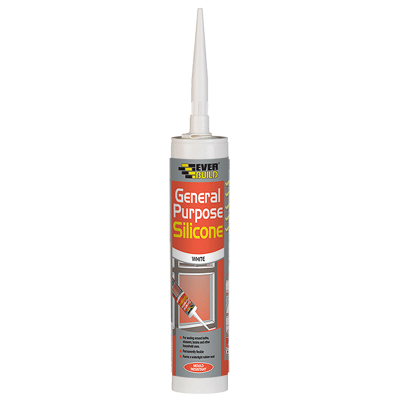 Everbuild General Purpose Silicone - White