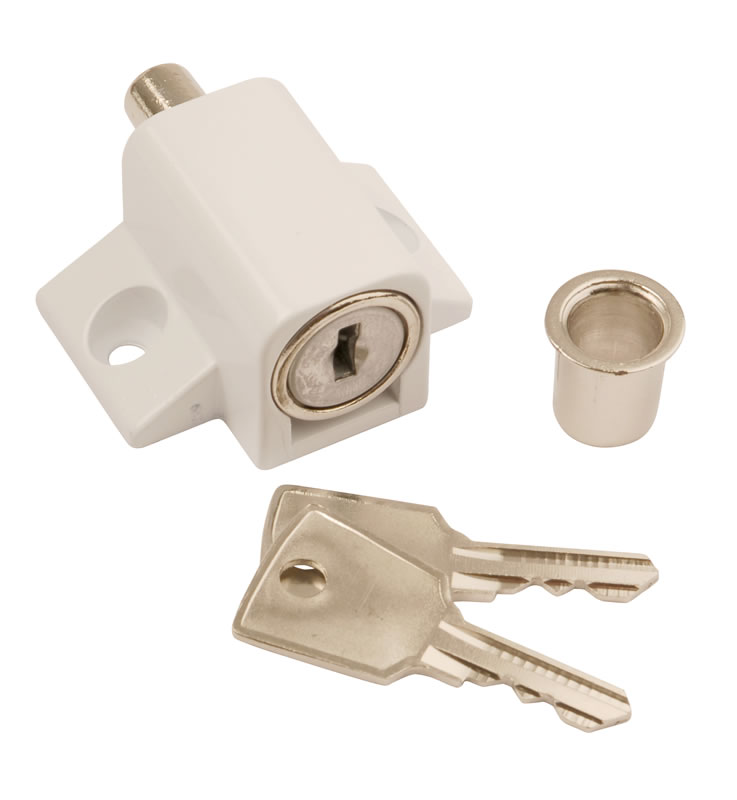 Patio Door Lock White