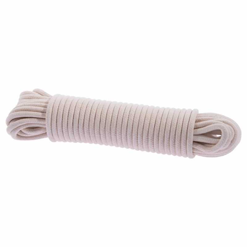 Cotton Sash Cord - 10mtr Knot Solid Braided Cotton