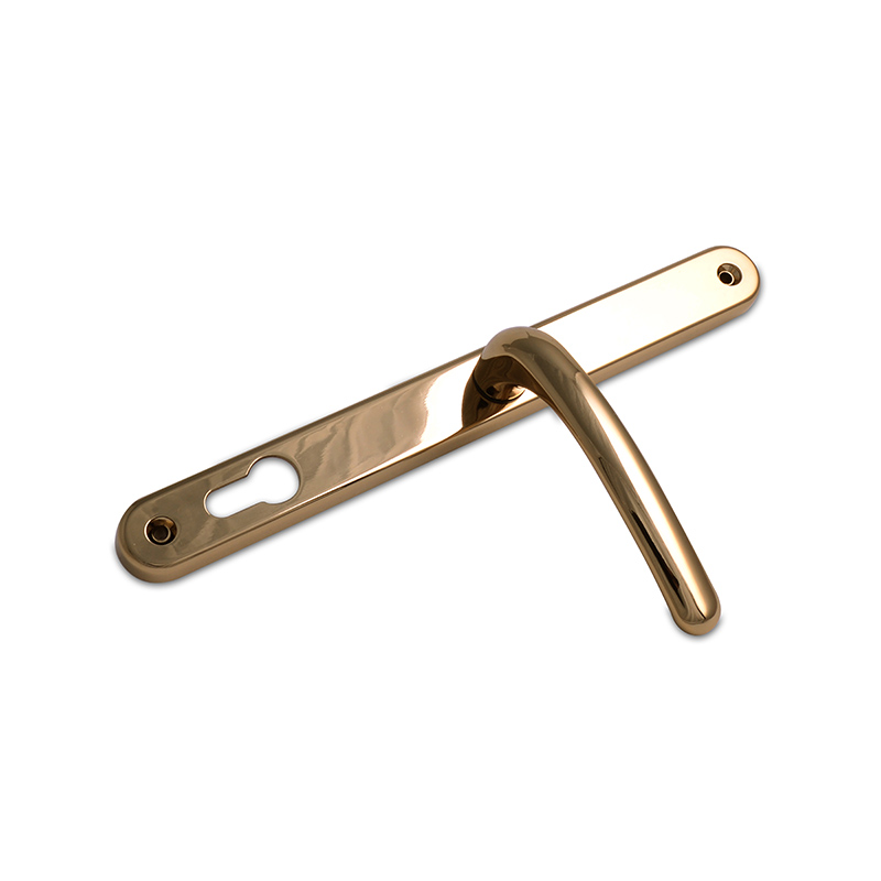 Blenheim Inline Lever/Lever Handle Gold