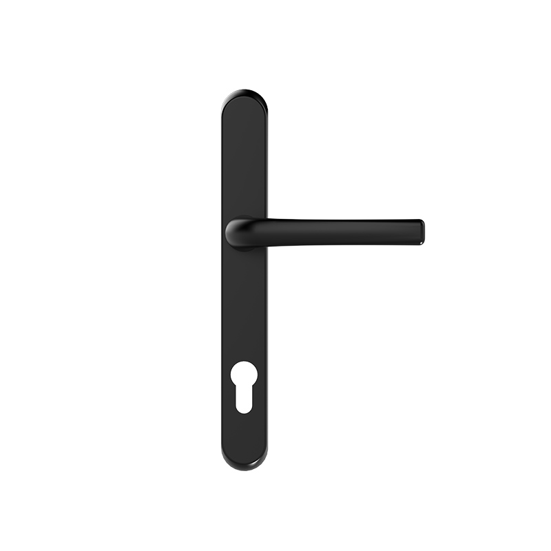 Affinity Long Plate Lever/Lever Handle Black