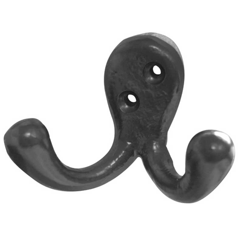 Jedo Double Robe Hook - 55mm Black