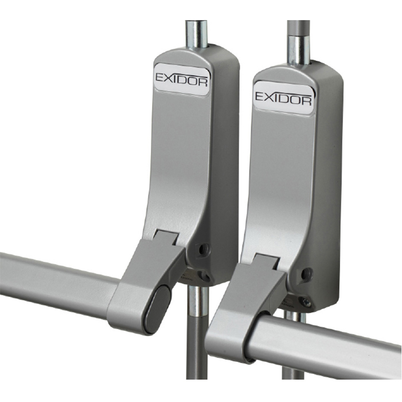 Exidor Push Bar Non-Rebated Double Door Set