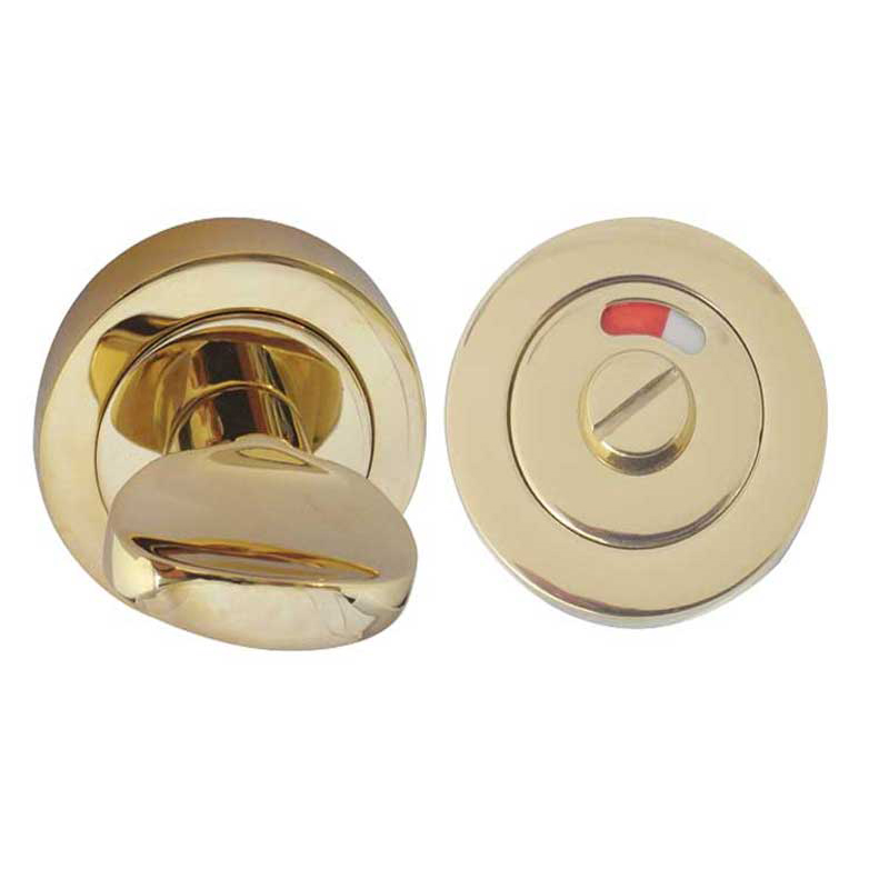 JV421 Thumbturn & Release Polished Brass