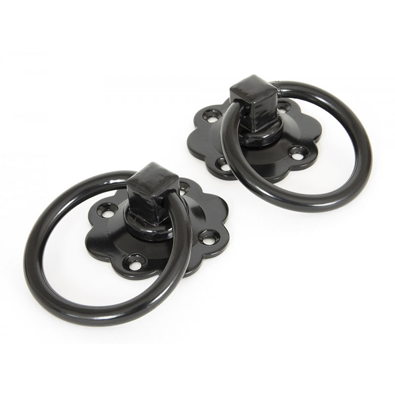 Ring Turn Handle Set Black