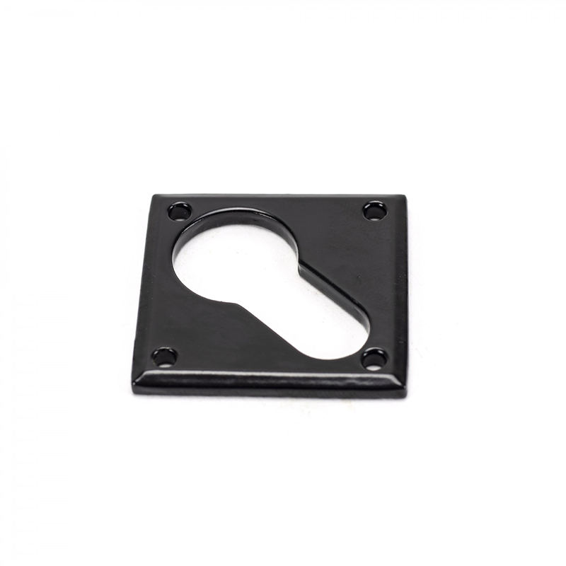 Diamond Euro Profile Escutcheon Black