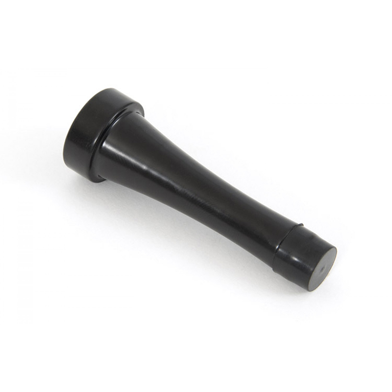 Blacksmith Projection Door Stop Black