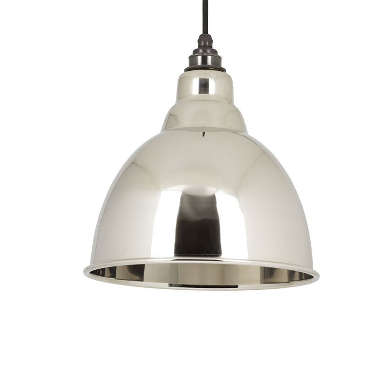 Brindley Pendant Smooth Nickel Smooth Nickel