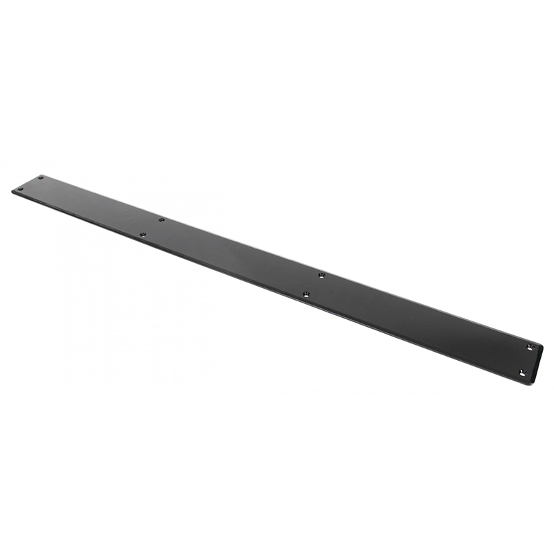 Blacksmith Finger Plate 800mm x 66mm - Black