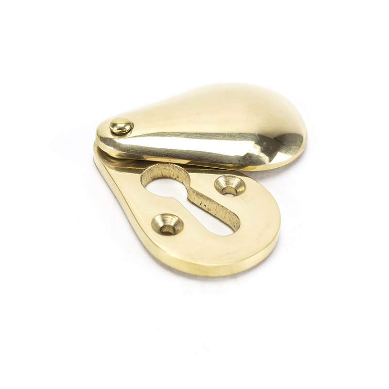 Plain Escutcheon Polished Brass