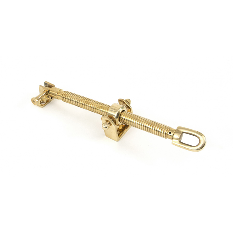 Fanlight Screw Opener Polished Brass