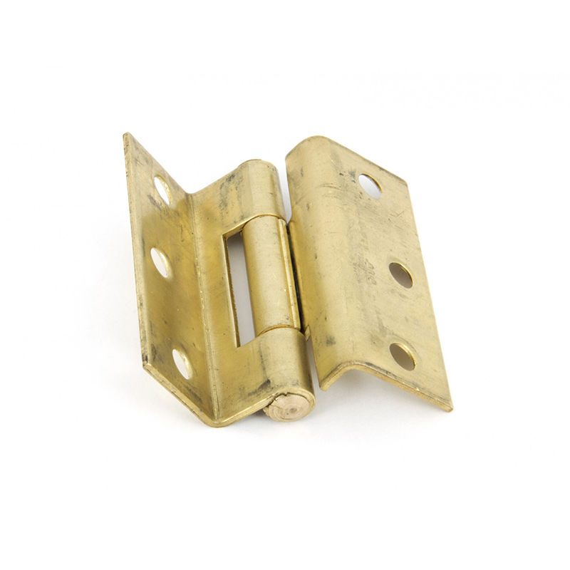 Medium Duty Stormproof Hinge Self-Coloured Brass