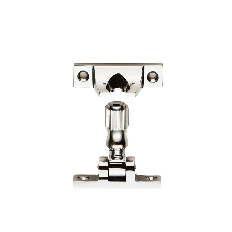 Narrow Brighton Sash Fastener - Locking Polished Brass