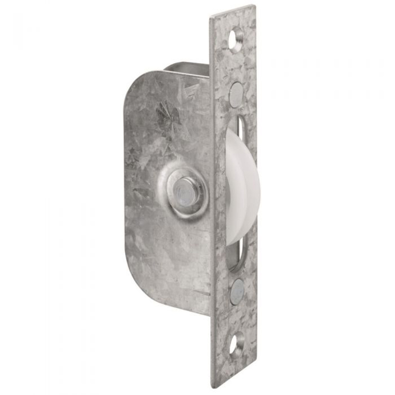 Sash Window Axle Pulley - Square - 117mm x 25mm Galvanised