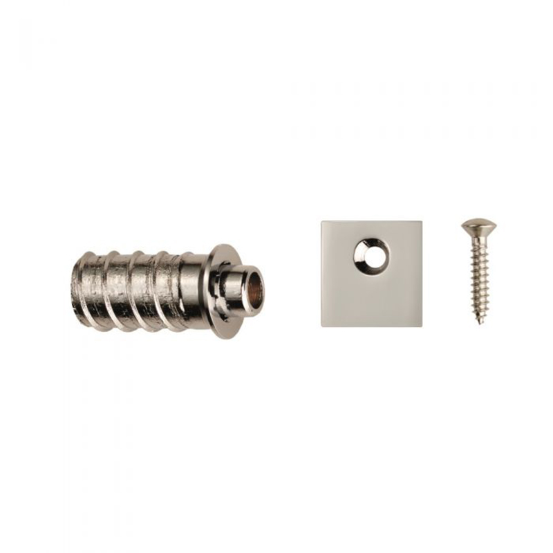 Flush Sash Stop Polished Brass