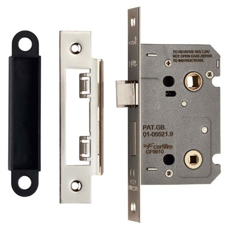 Easi-T Contract Bathroom Lock - Square- 2.5