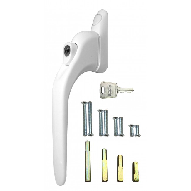 VS Inline Locking Espag Handle White