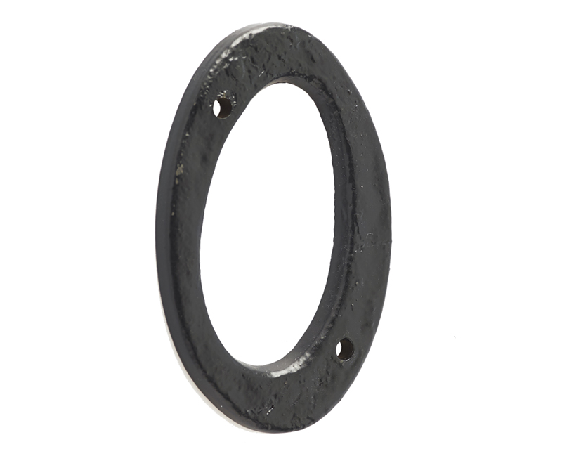 JAB15-0 Numeral 0 - 100mm Black Antique