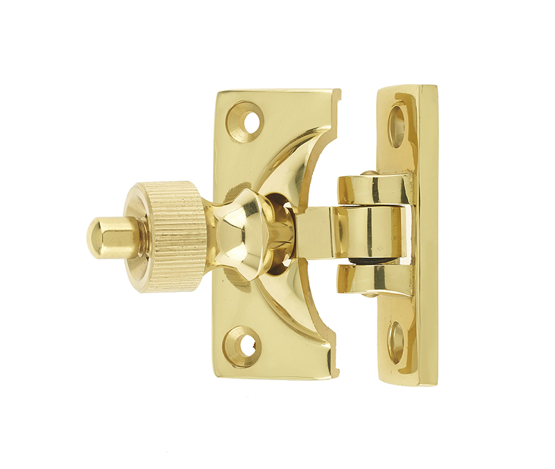 JV88 Brighton Sash Fastener - Polished Brass