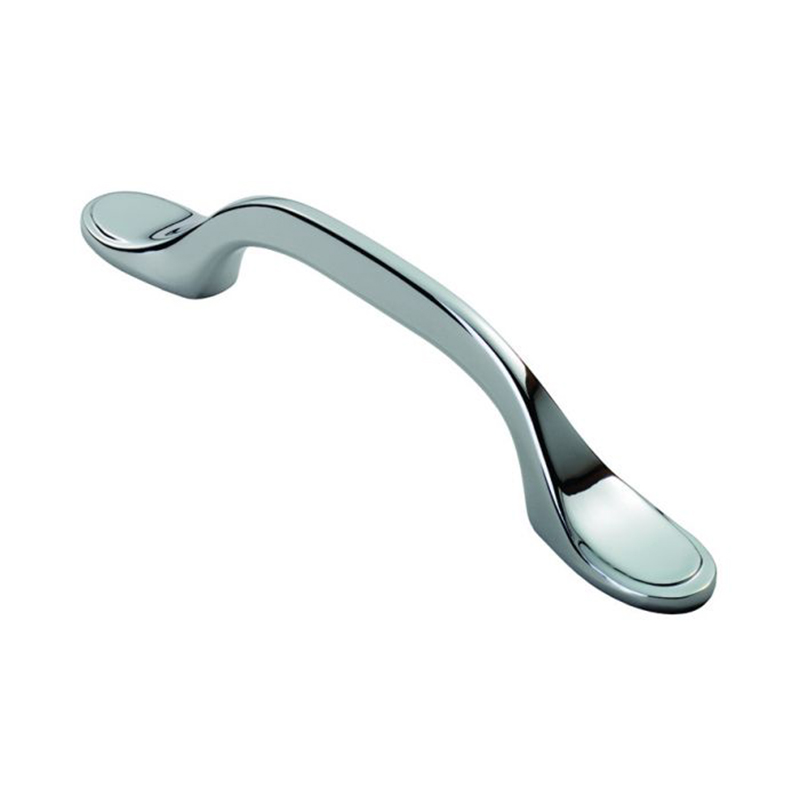 Shaker Style Handle - 76mm Centres Polished Chrome