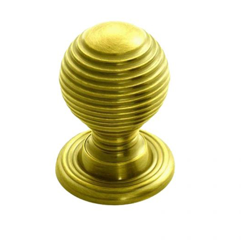 Queen Anne Knob - 23mm Dia Polished Brass
