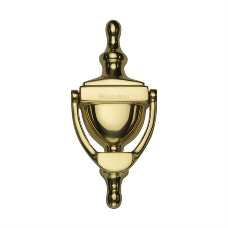 Urn Door Knocker - 152mm Polished Brass