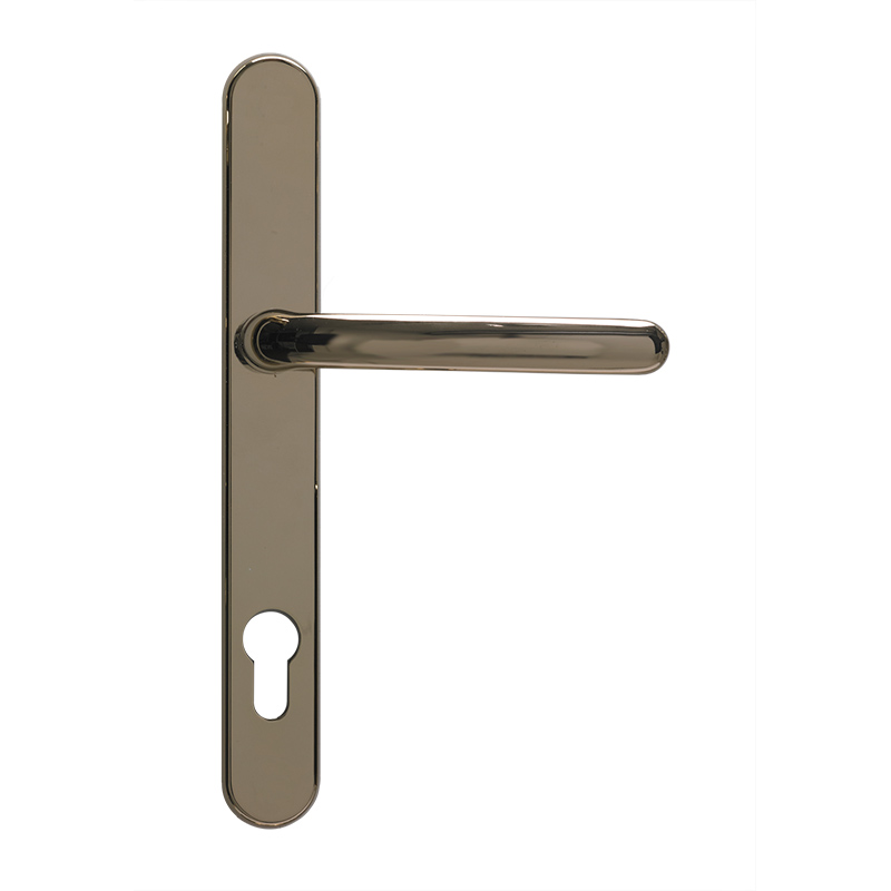 Balmoral Sprung Inline Lever / Lever Door Handle - Gold