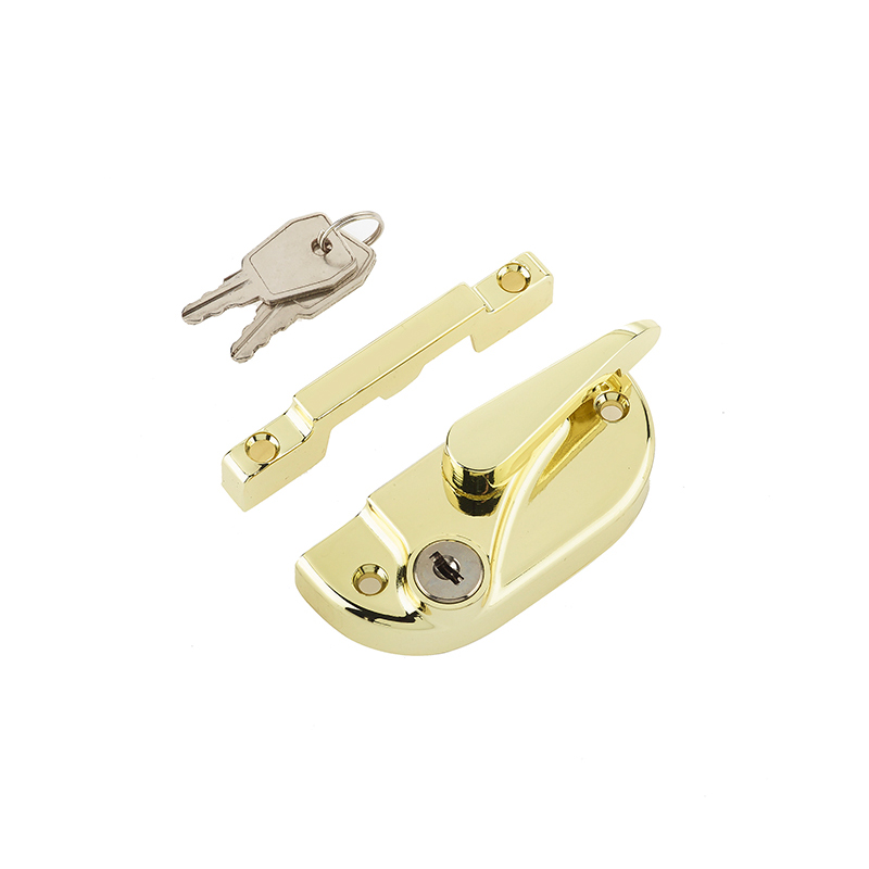 Fitch Fastener - Locking - Polished Brass