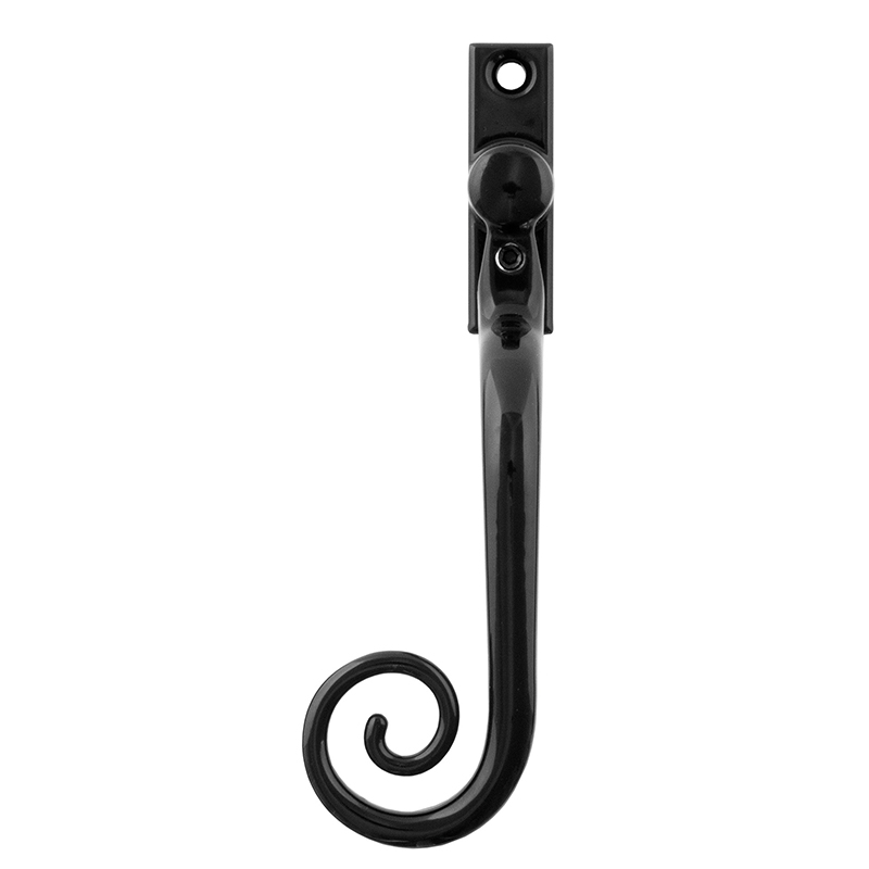 Deluxe Monkey Tail Espagnolete Handle - Left Hand Black