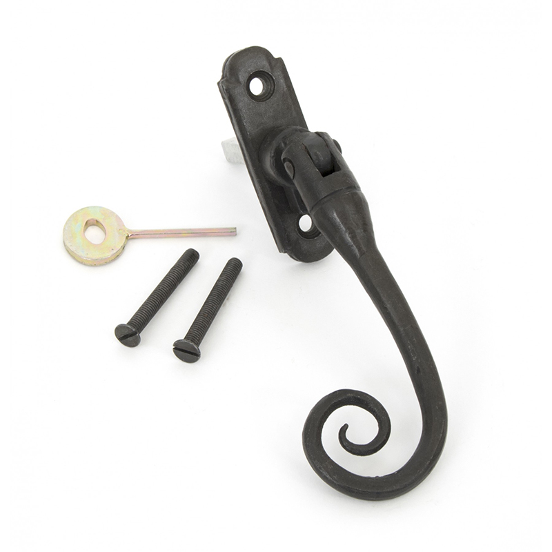 Monkey Tail Espagnolette Handle - Right Hand Beeswax