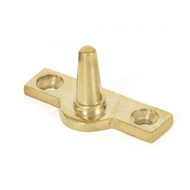 Period Offset Stay Pin Polished Brass
