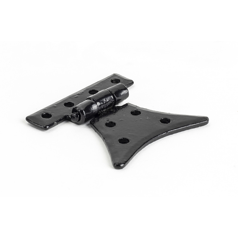 Half Butterfly Hinge - Small Black