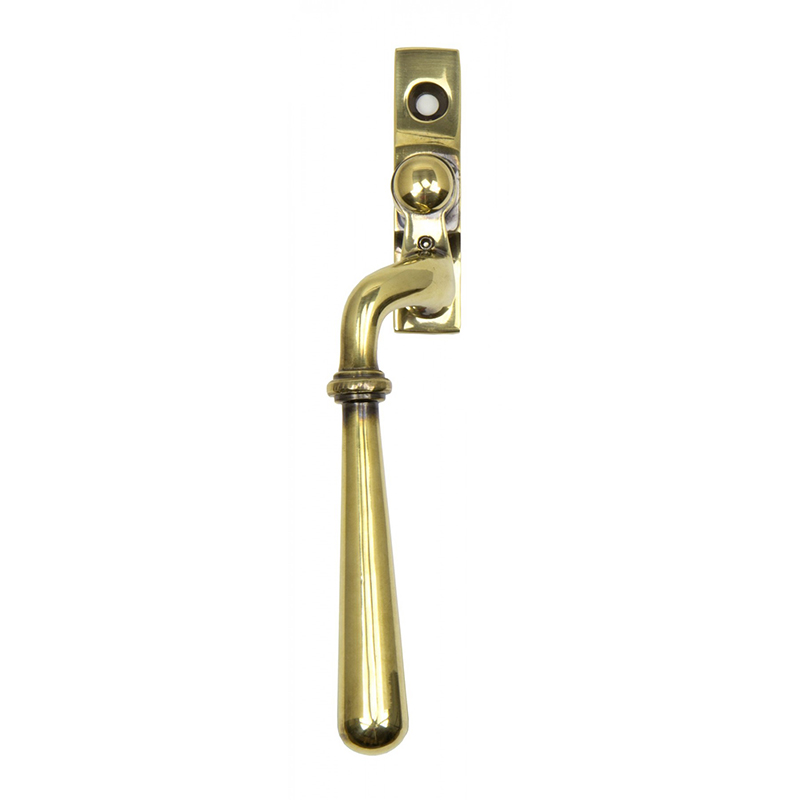 Newbury Espagnolette Handle - Left Hand -  Aged Brass